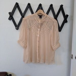 Sheer blouse